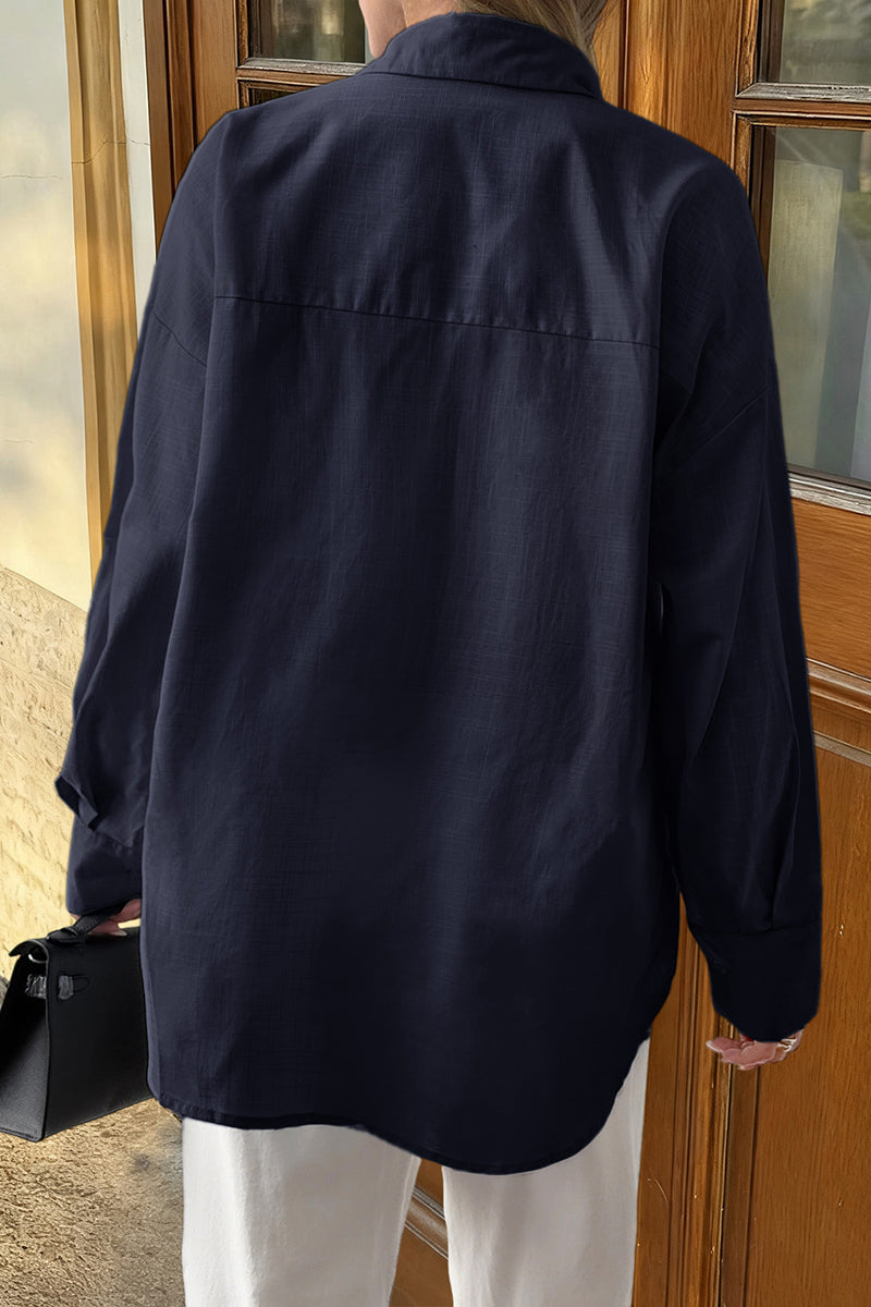 Breezy Button-Up Blouse