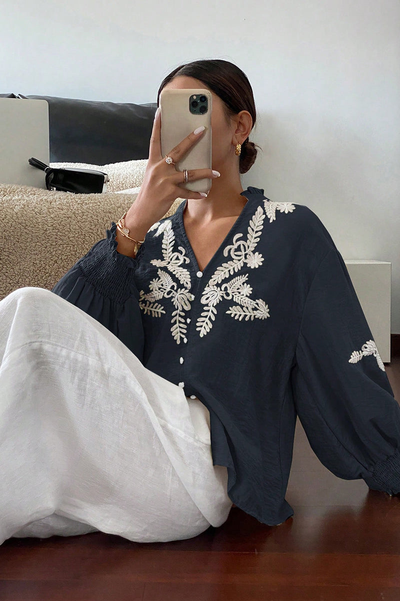 Boho Long Sleeve Blouse