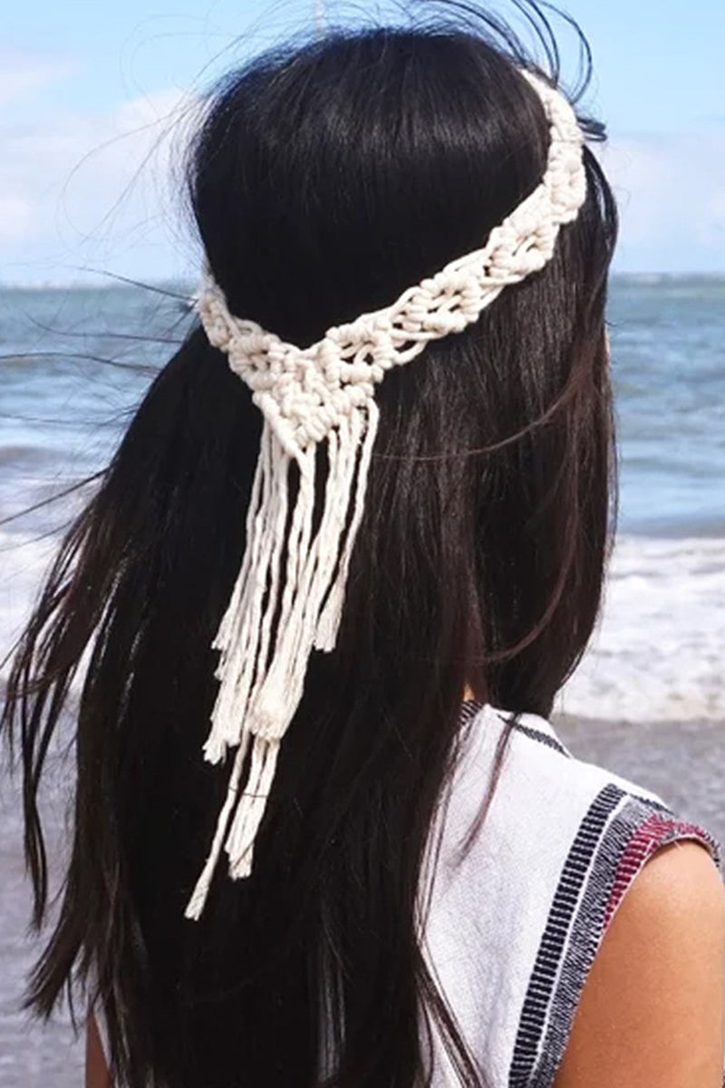 Braided Fringe Statement Necklace