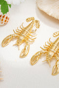 Bold Lobster Statement Earrings