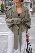 Belted Oversized Trench Coat