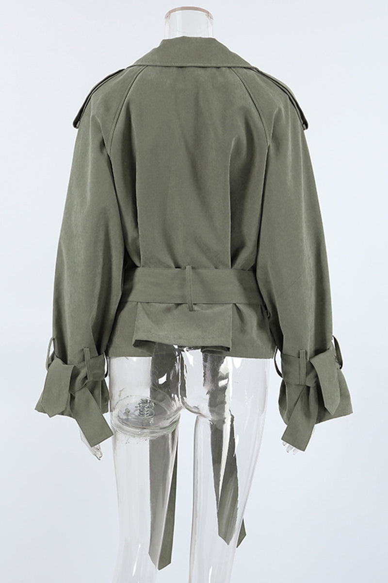 Belted Oversized Trench Coat