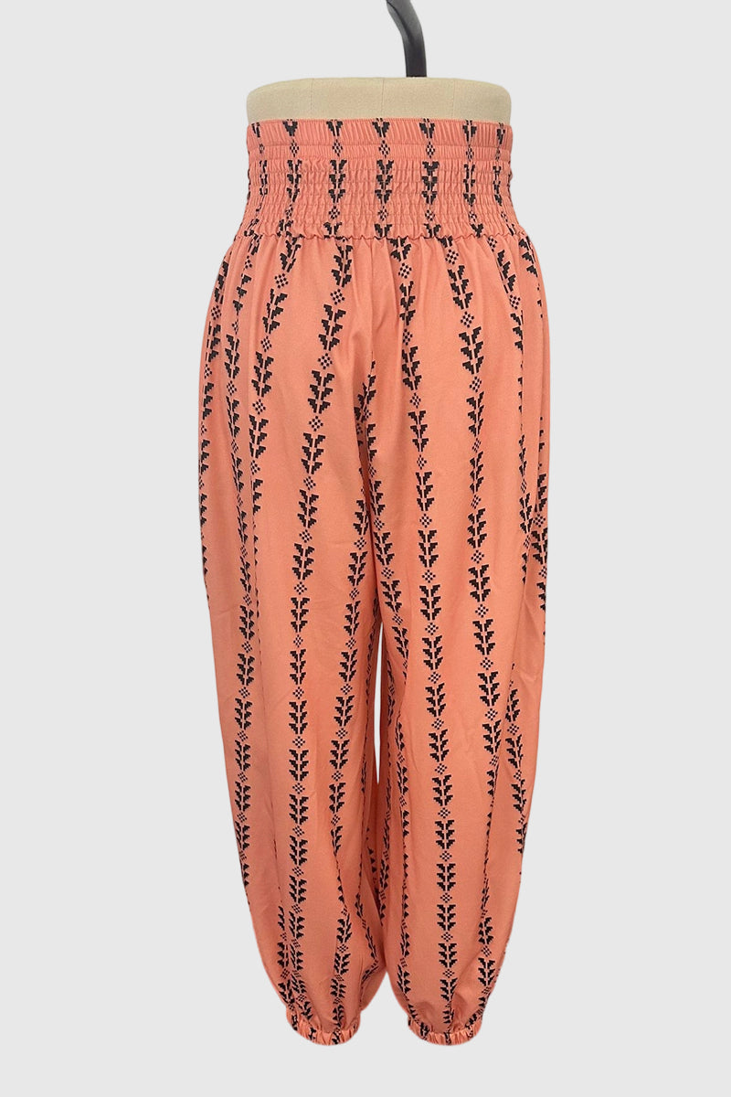 Bohemian Patterned Casual Pants