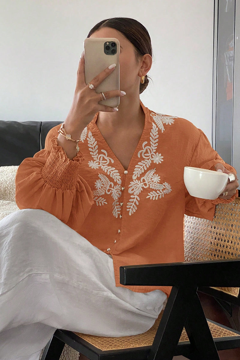 Boho Long Sleeve Blouse
