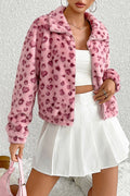 Animal Print Faux Fur Jacket