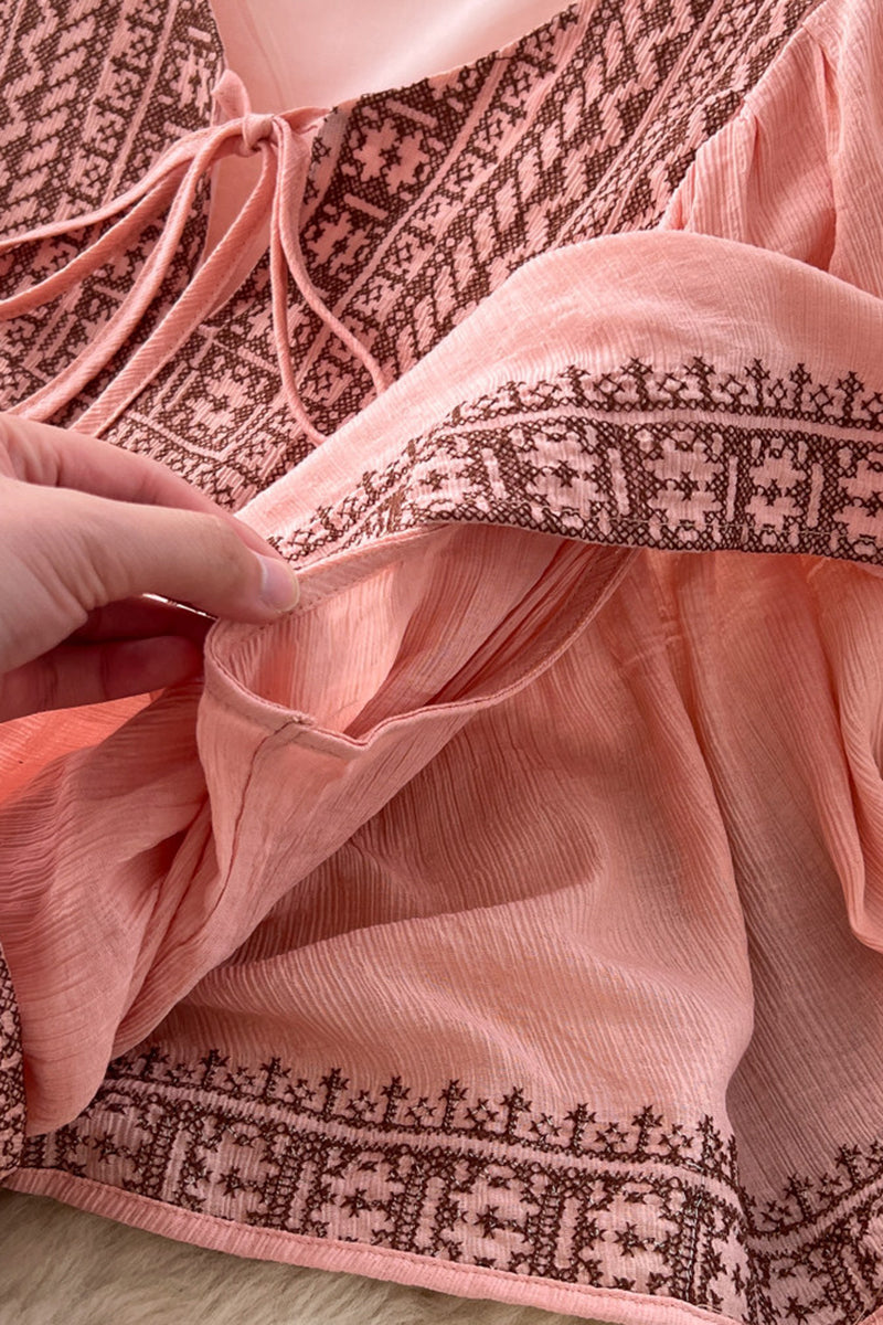 Bohemian Print Casual Dress
