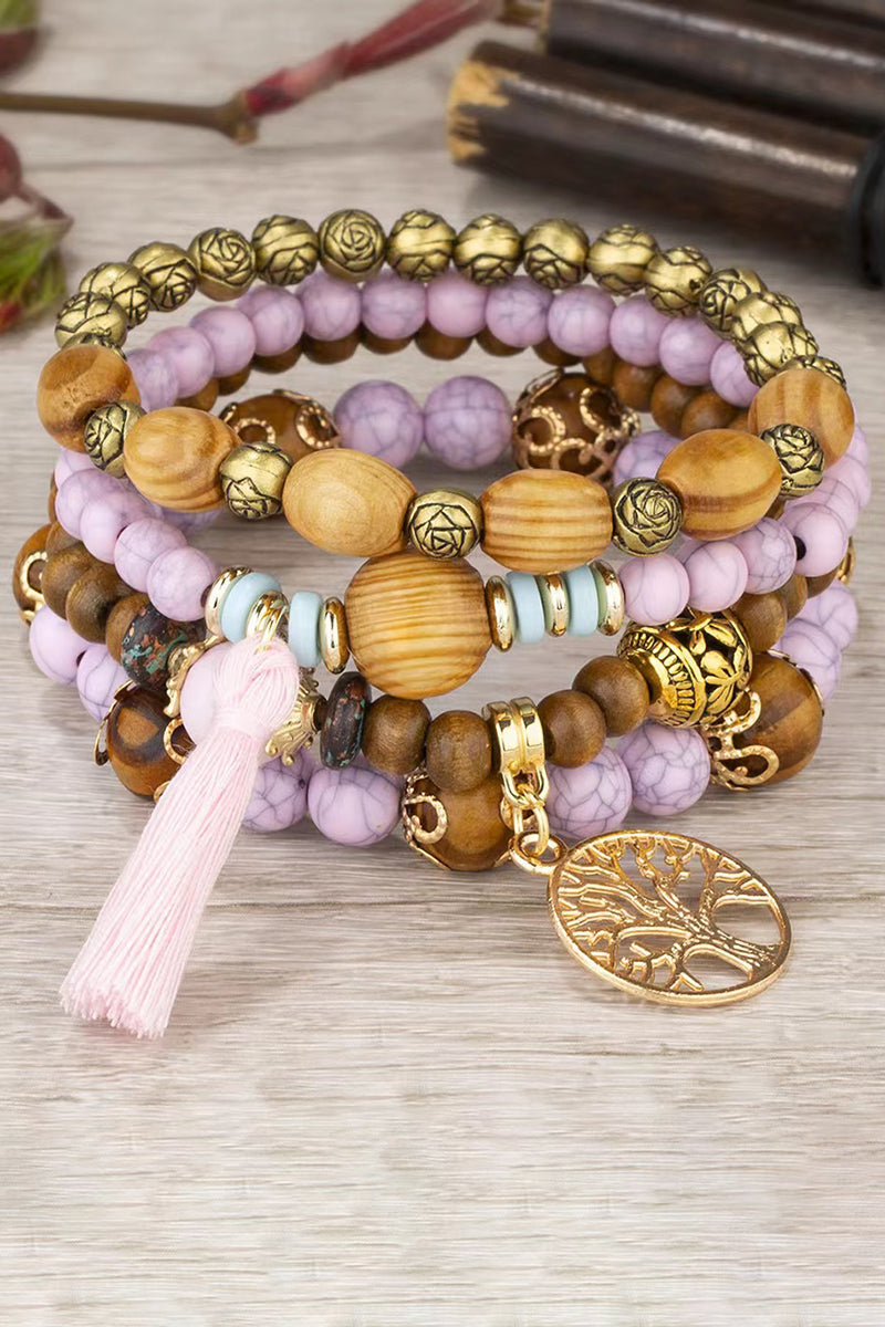 Bohemian Charm Beaded Bracelet