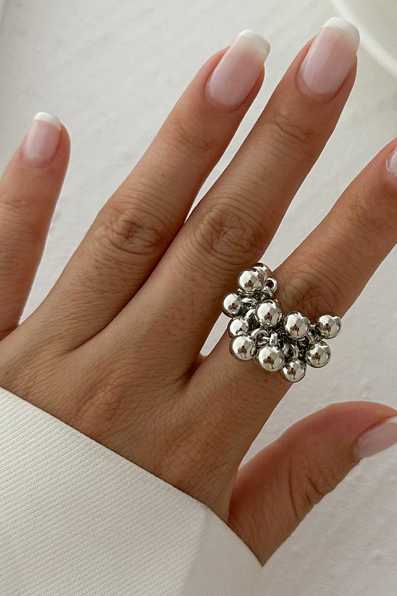 Bold Cluster Statement Ring