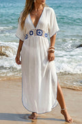 Boho Crochet Beach Cover-Up