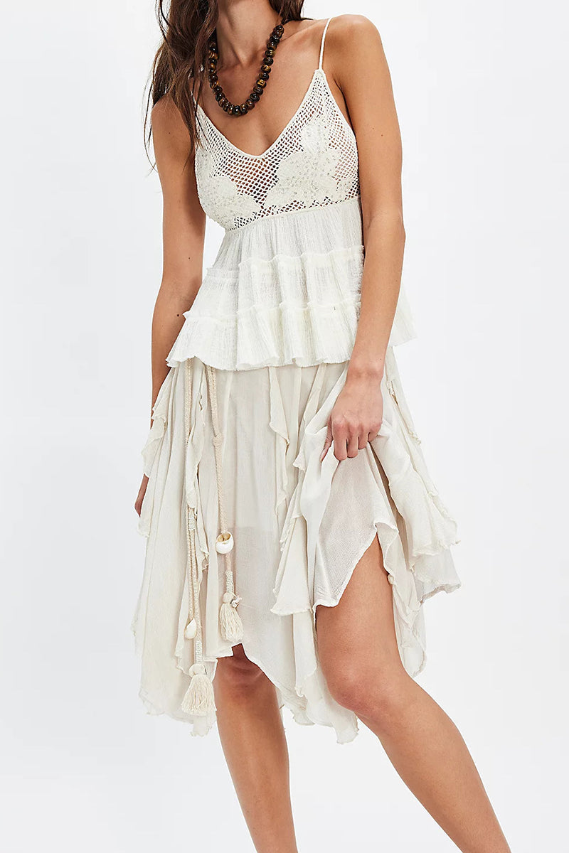 Boho Chic Crochet Tank Top