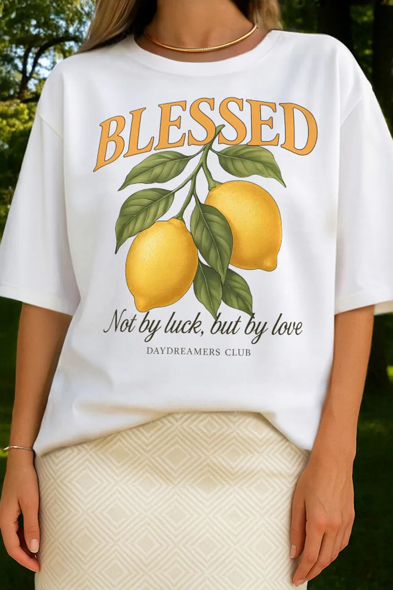 Blessed Citrus Graphic T-Shirt