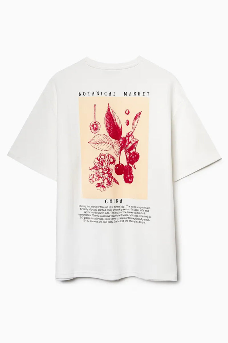 Botanical Market Graphic T-Shirt
