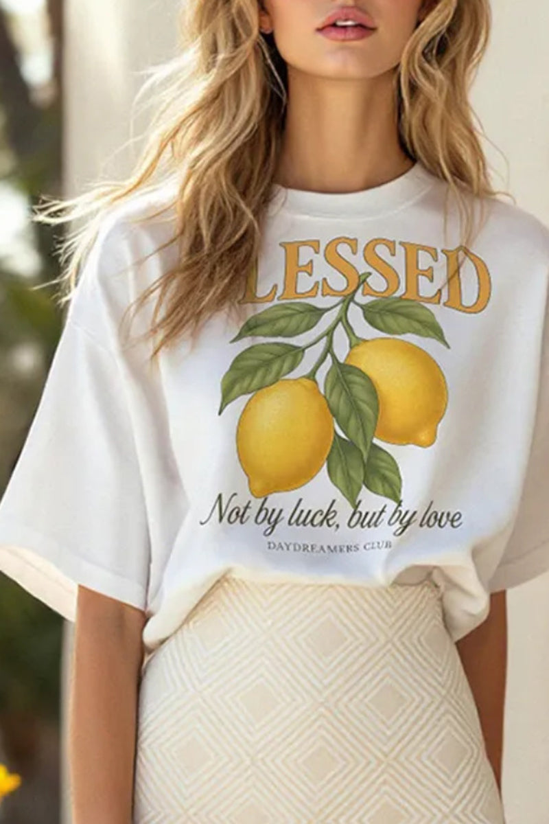 Blessed Citrus Graphic T-Shirt