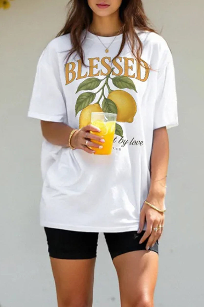Blessed Citrus Graphic T-Shirt