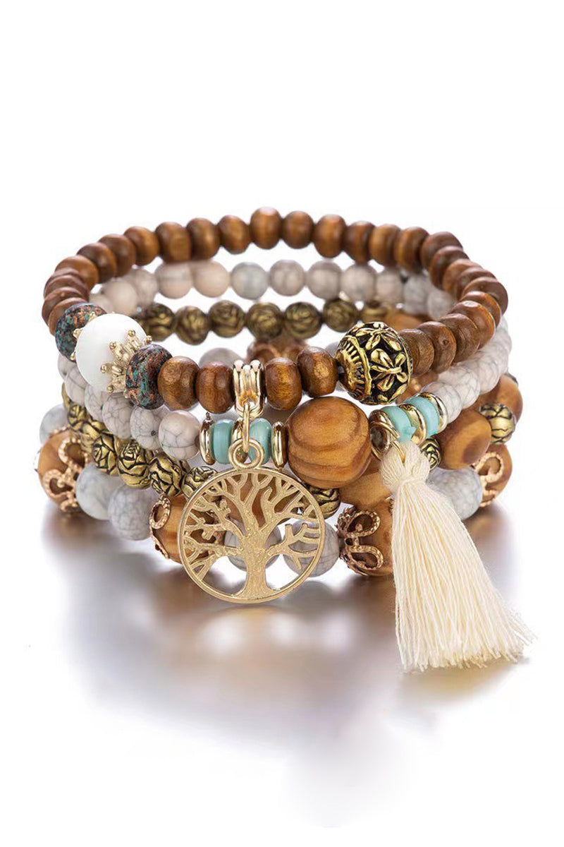 Bohemian Charm Beaded Bracelet