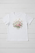 Bouquet Embroidered T-Shirt