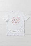 Blossom Breeze Embroidered T-Shirt