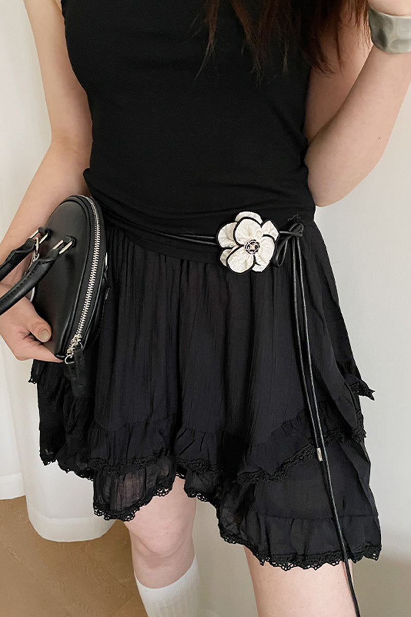 Bohemian Beaded Waist Tie Belt