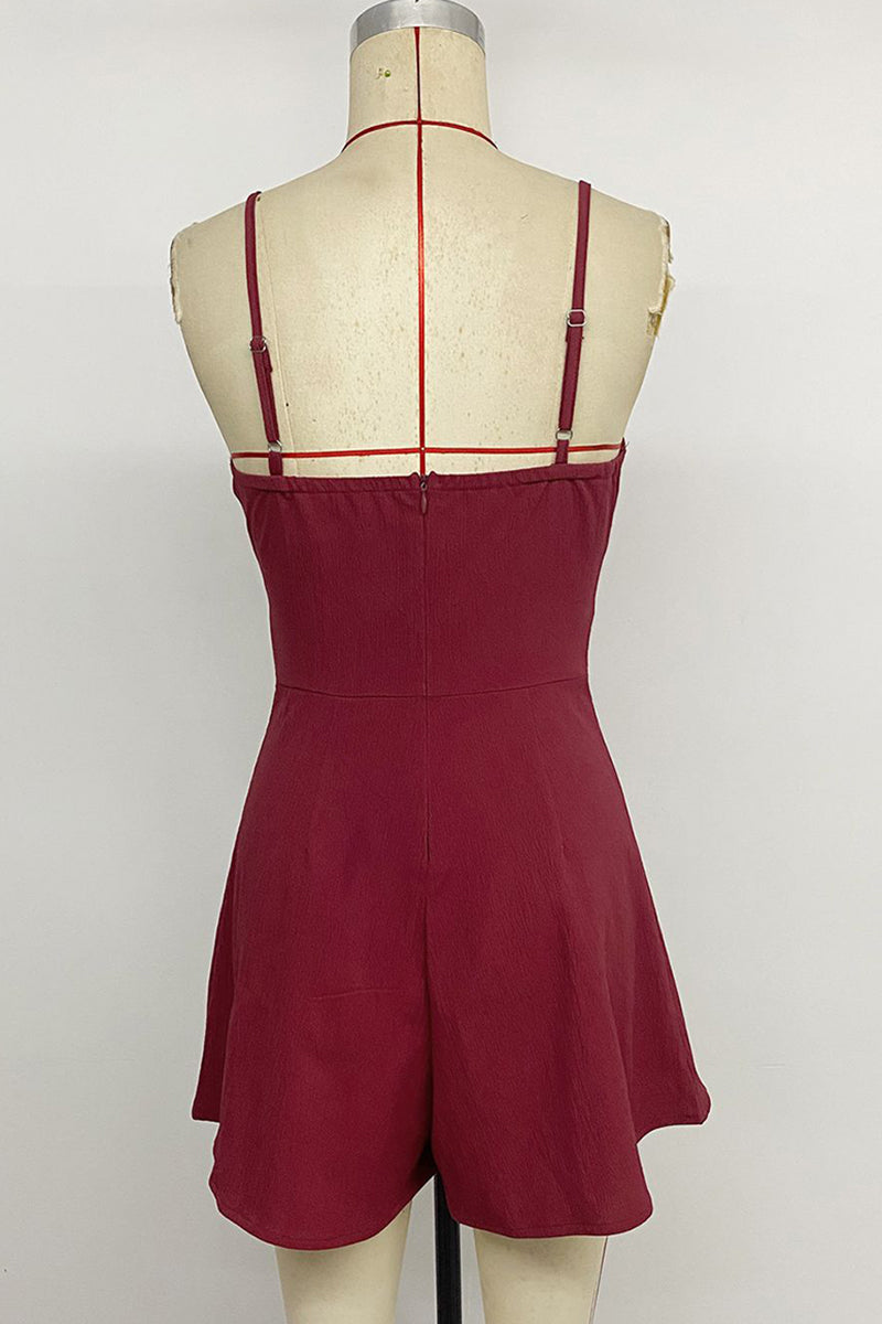 Bowknot Summer Sleeveless Romper