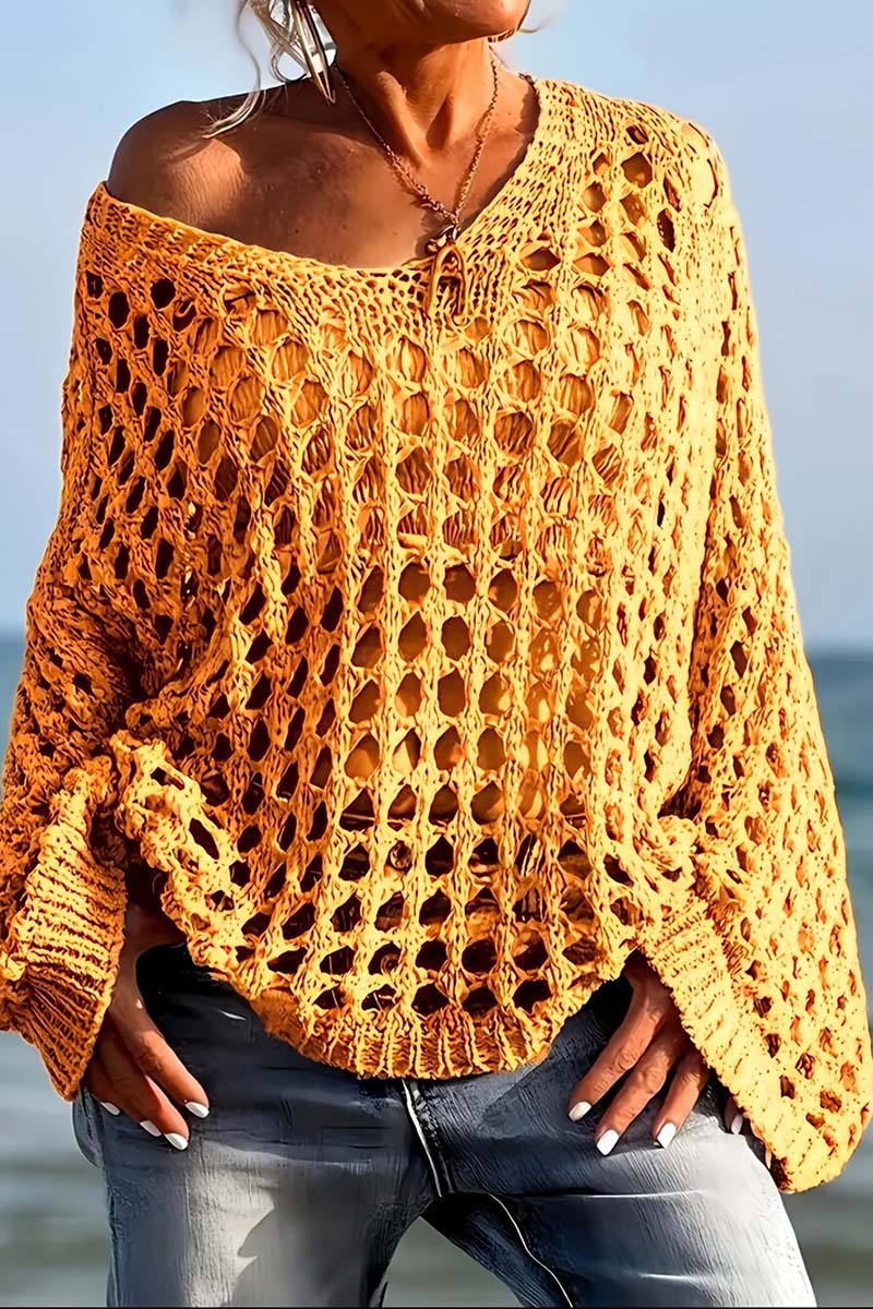 Breezy Beach Knit Cover-Up
