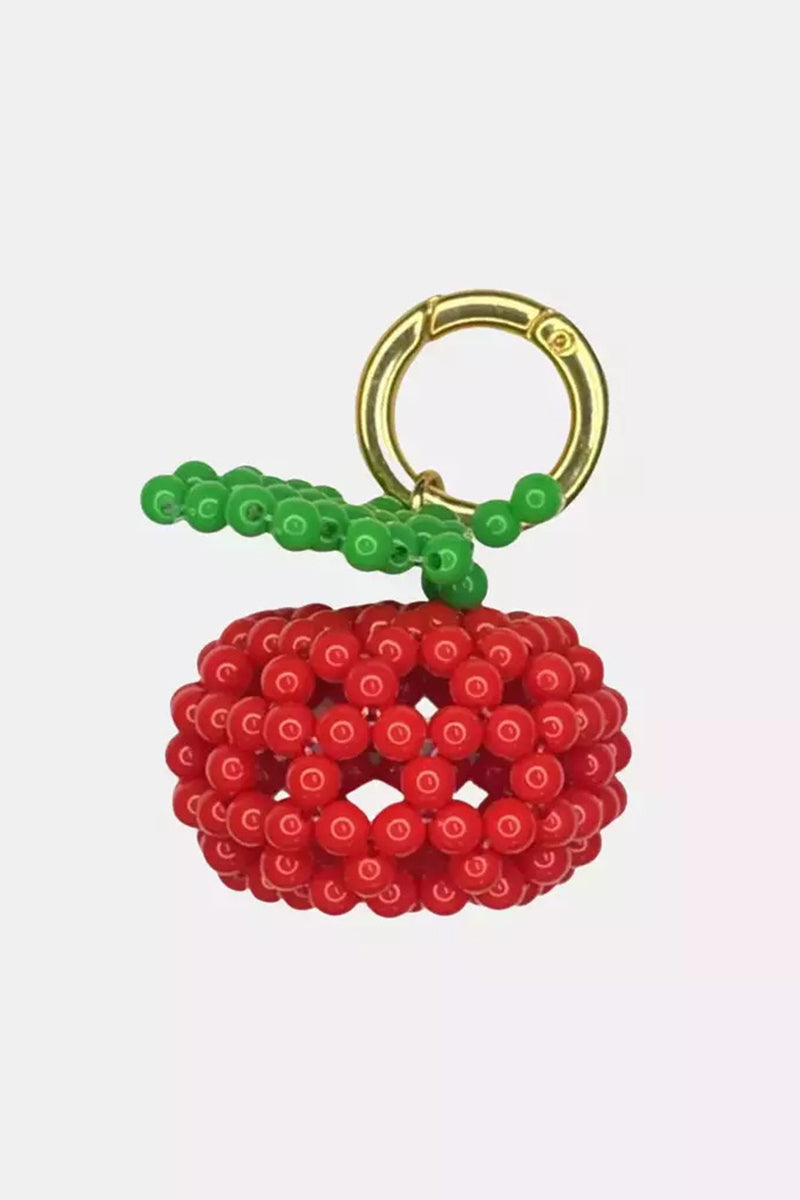 Beaded Fruit-Inspired Statement Pendant