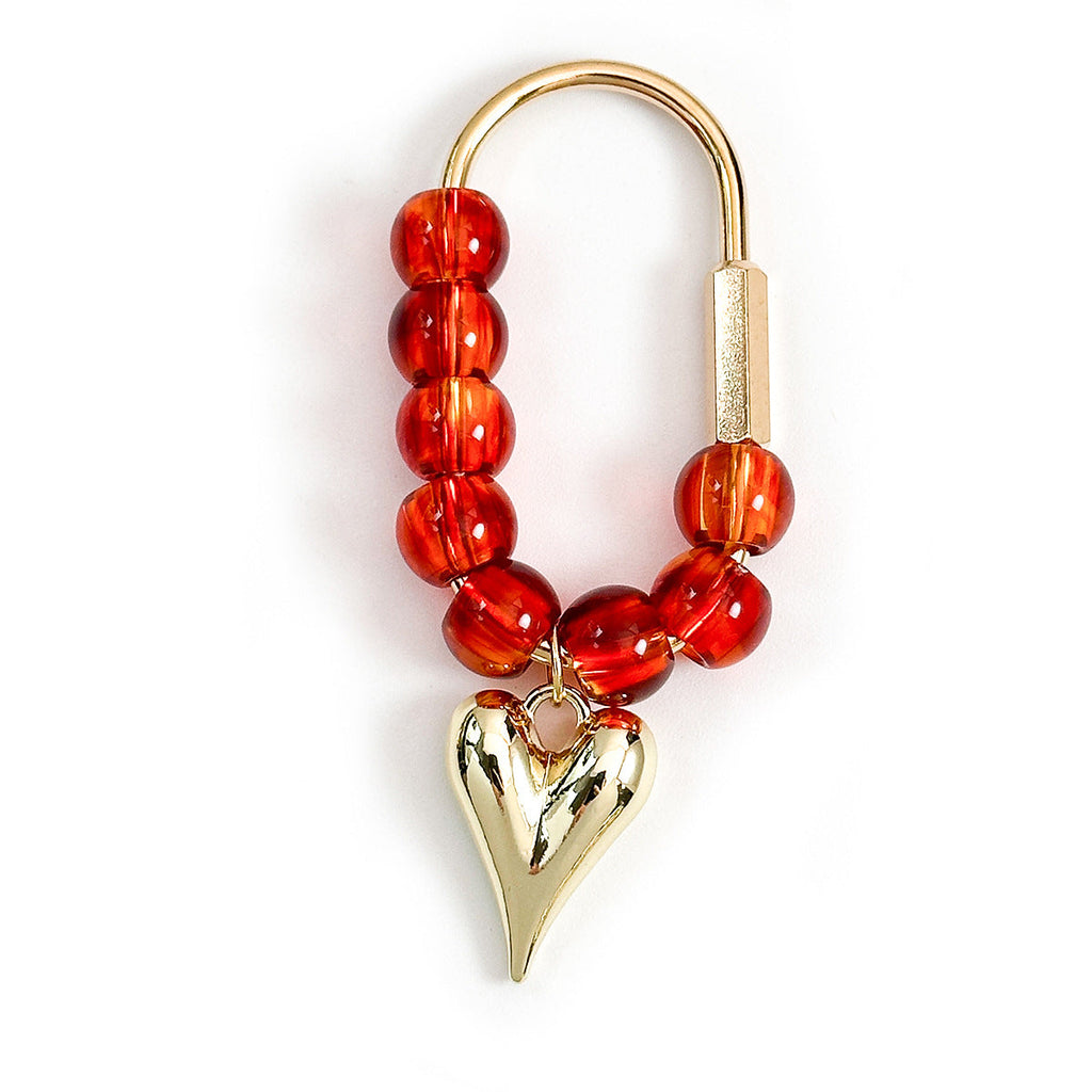 Beaded Charm Keychain