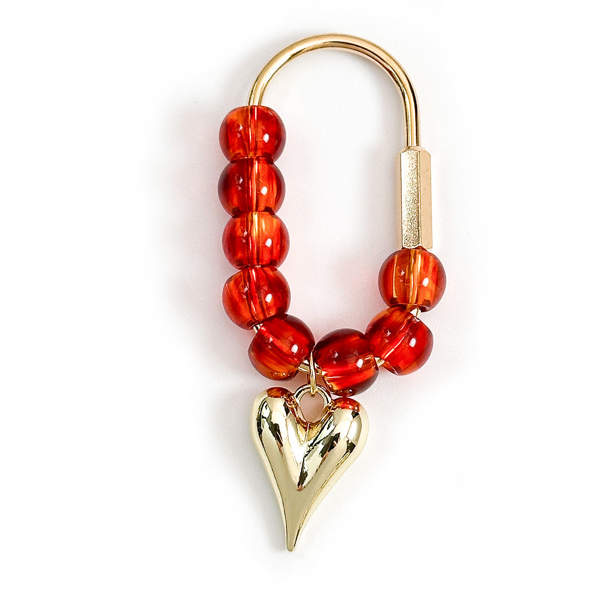 Beaded Charm Keychain