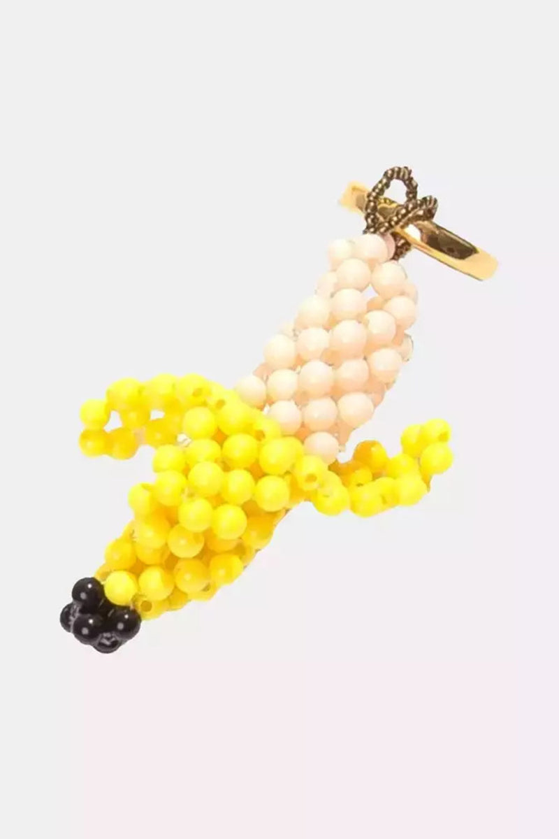 Beaded Fruit-Inspired Statement Pendant