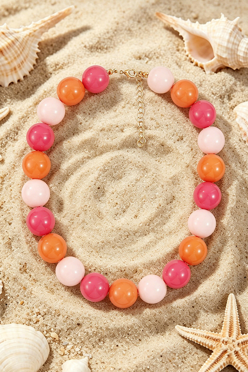 Beaded Statement Necklace