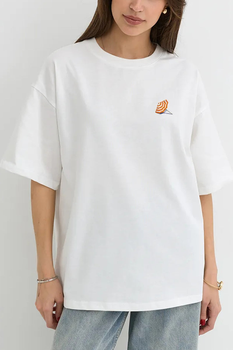 Back Graphic Print T-Shirt