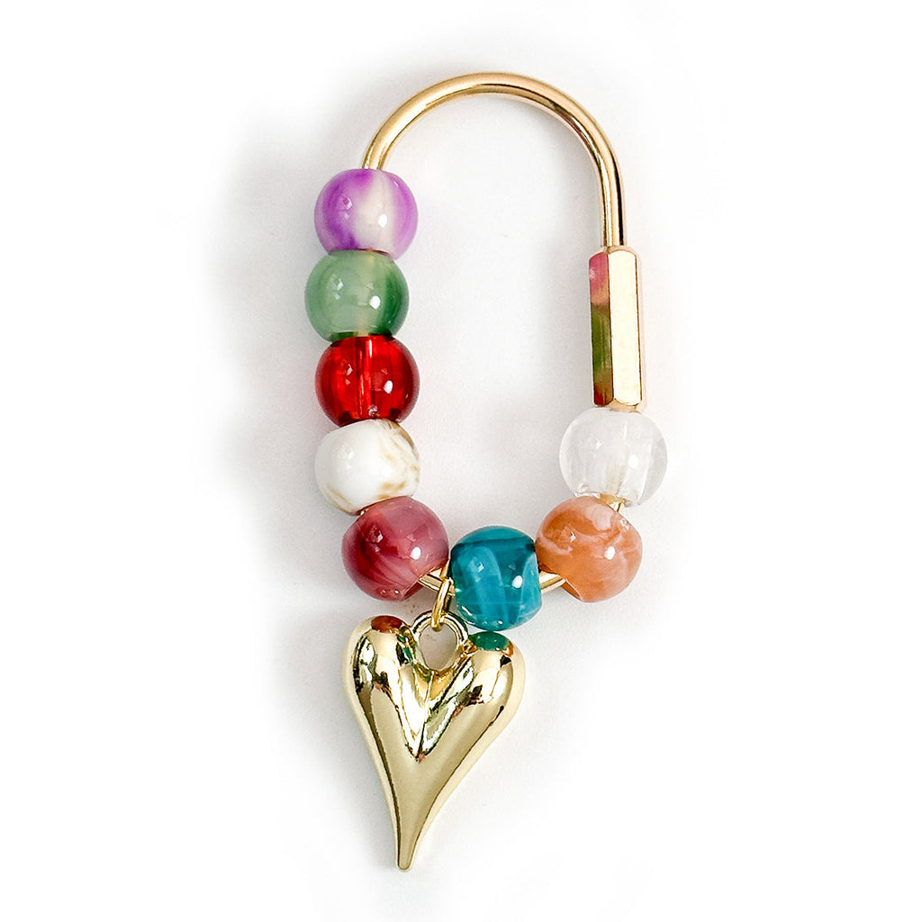 Beaded Charm Keychain