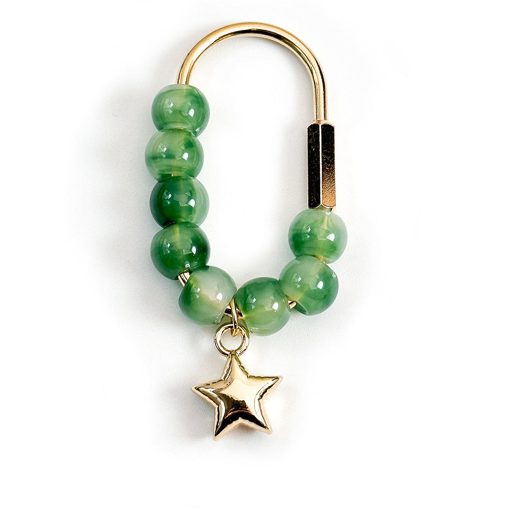 Beaded Charm Keychain