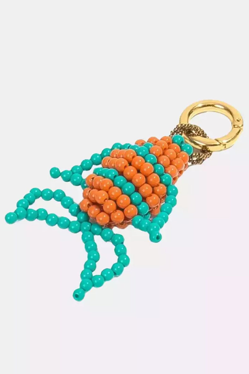 Beaded Fruit-Inspired Statement Pendant