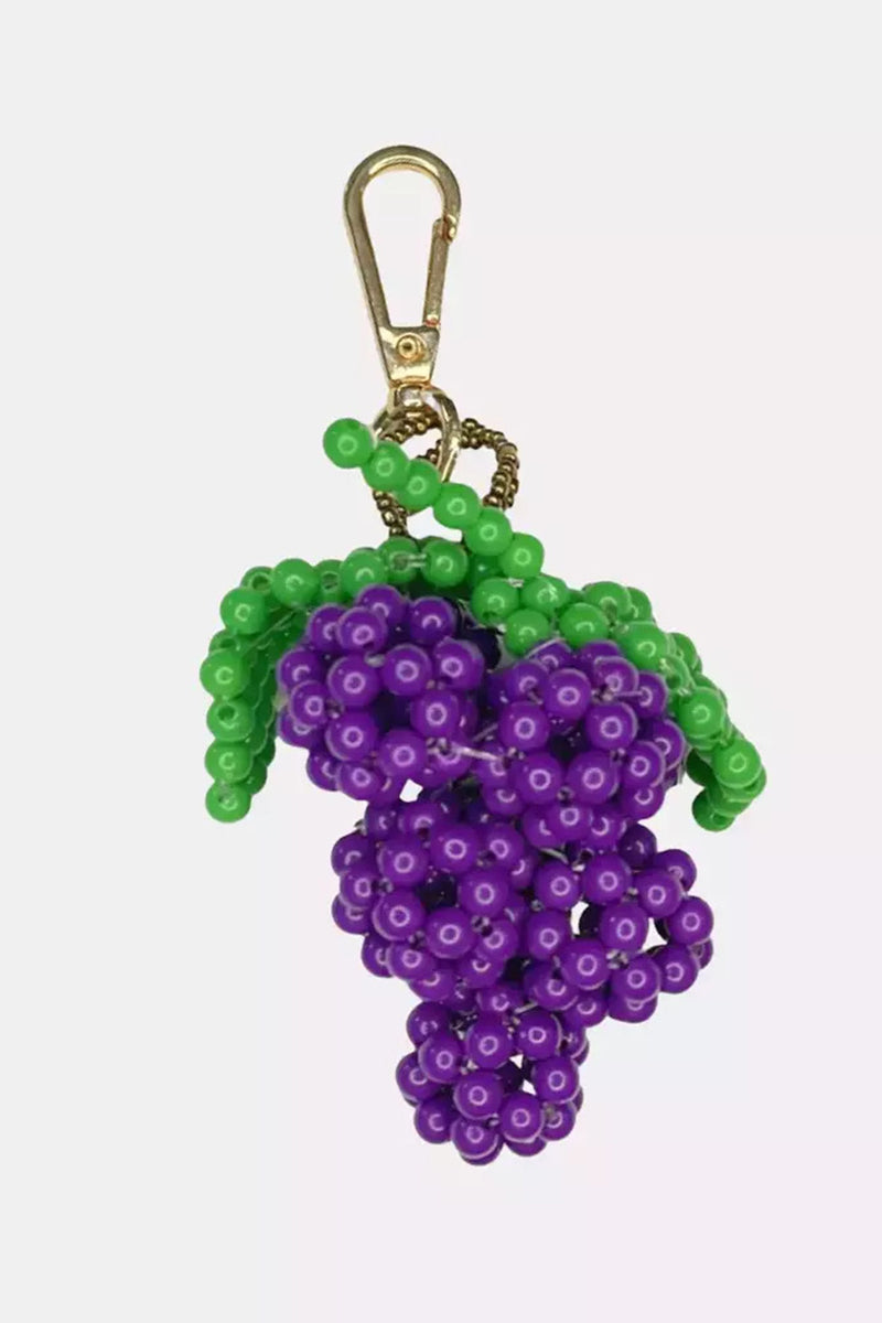Beaded Fruit-Inspired Statement Pendant