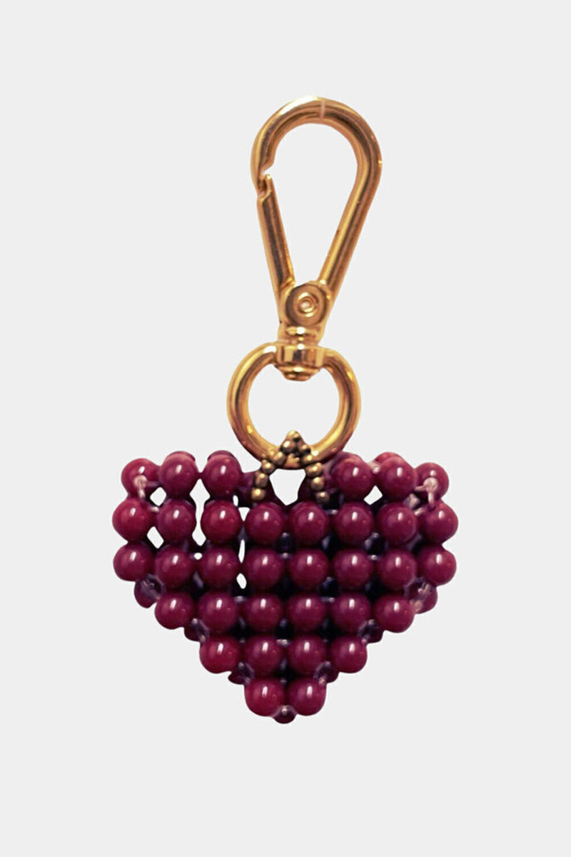 Beaded Fruit-Inspired Statement Pendant