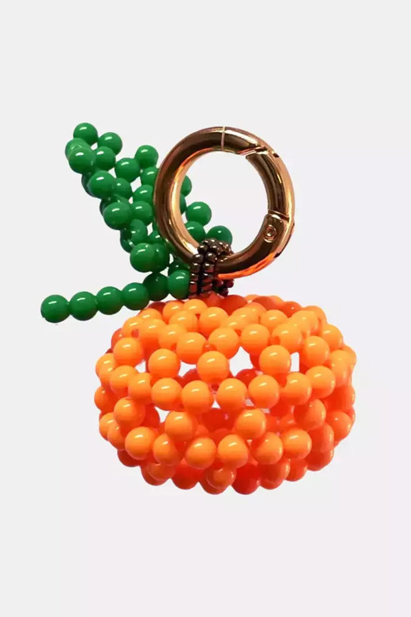 Beaded Fruit-Inspired Statement Pendant
